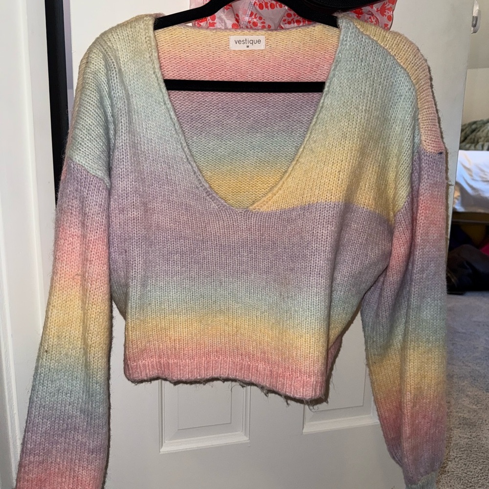 Vestique Multicolor Knit Sweater